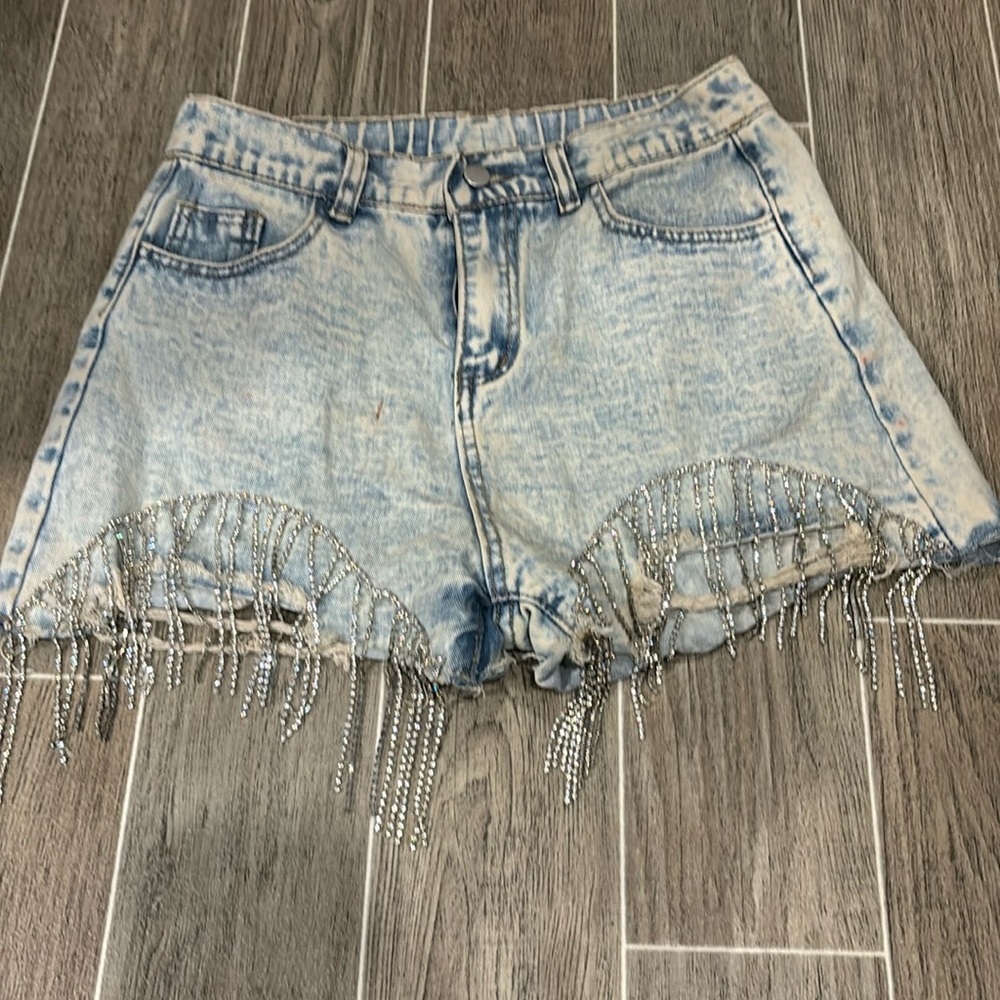 RINESTONE SHORTS